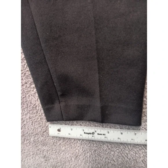 DKNY Women's Black Dress Pants Slim Leg Stretch Size 12 Old Money Classy Office - Picture 9 of 10
